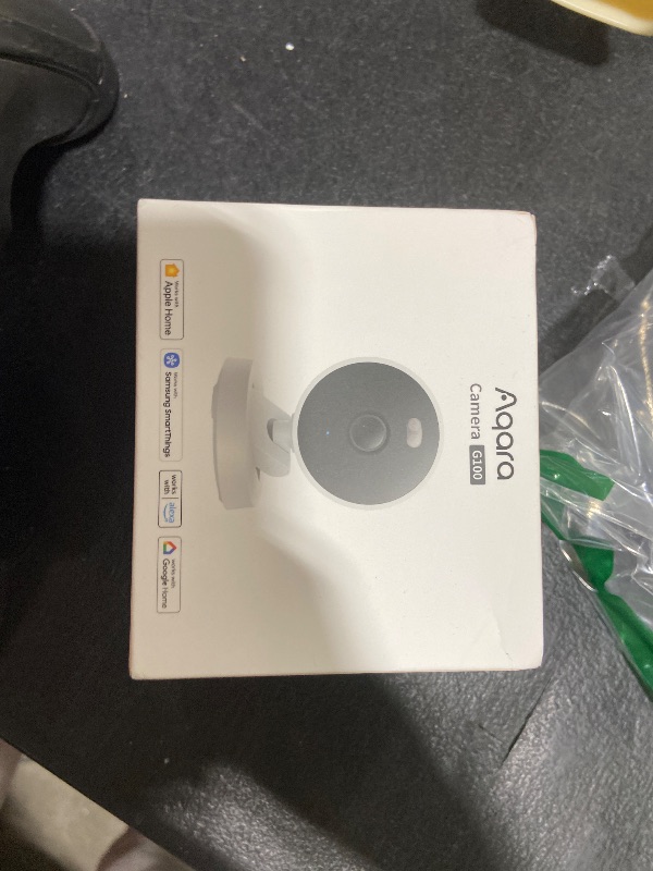 Photo 1 of Aqara G100, 2K Indoor/Outdoor Security Camera, HomeKit Secure Video, 2-Way Audio, Spotlight Color/IR Night Vision, AI Detection, 140° FOV, Wi-Fi 6, Supports HomeKit, Alexa, Google and IFTTT, Black