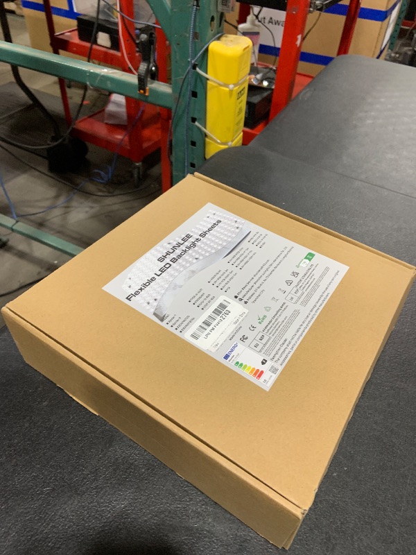 Photo 1 of 8 Pack LED Backlight Sheet, 24V 36W 6000K White Flexible Led Panel with Alexa & APP Remote Control Dimmable Transparent Film Screen 19.7X9.7 Inch for Translucent Stone/Marble/Onyx/Quartz Countertop