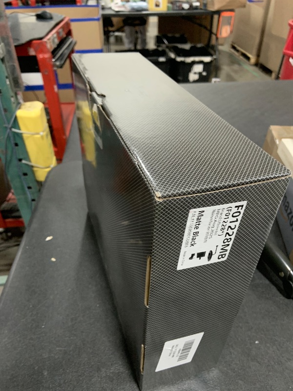 Photo 1 of Ultrimkit 12" Rainfall Shower Faucet Compatible with Delta 13/14 Series Tub Trim Kit, 3 Setting Shower Head, Shower Faucet System, Matte Black (Valve& Catridge Not Inclued)