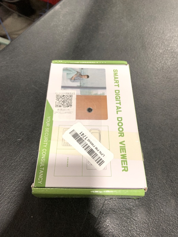 Photo 1 of Diydeg Digital Door Viewer, 2.4in TFT LCD Screen 0.3MP Camera 95 Degree Wide Angle Peephole Viewer Support Taking Pictures, Front Door Peephole Camera for 0.6-2in Diameter Door Hole