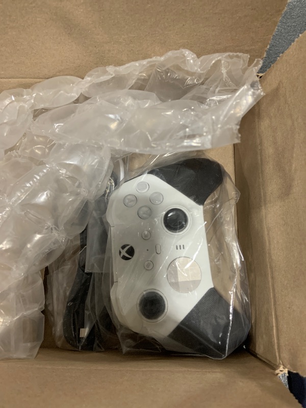 Photo 1 of Xbox Elite Series 2 Core Wireless Gaming Controller – White Series X|S, One, Windows PC, Android, and iOS