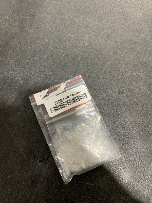 Photo 1 of 100 Sets Clear Snaps for Sewing 7x7mm Plastic Press Poppers Button, Small Square Fasteners Transparent Color Invisible Snapin Studs Accessories Fitting for Sewing On Clothes Clothing Garment Fabric