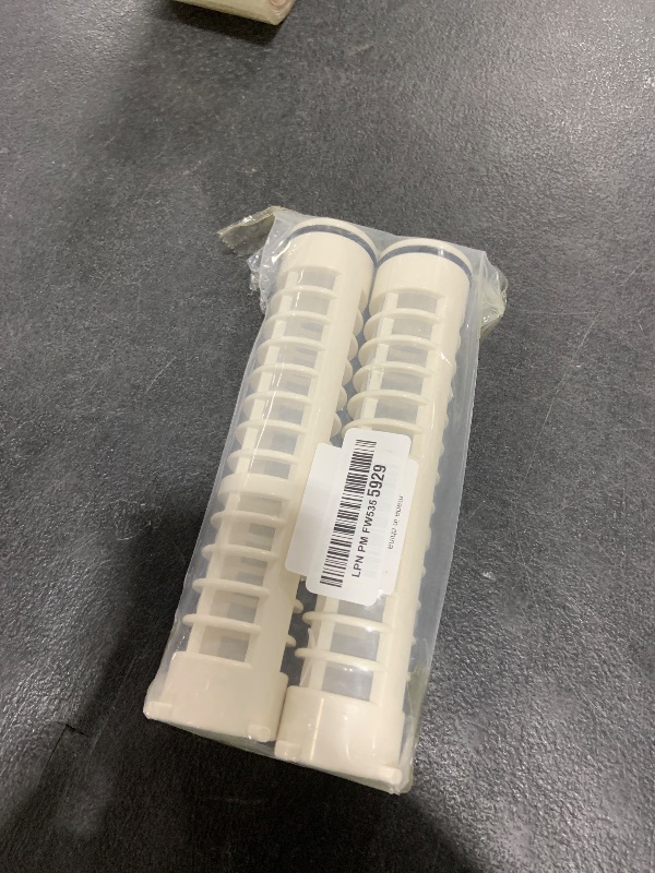 Photo 1 of 1-1/2" 100 Mesh Spin Down Sediment Filters Replacement (2PCS), FS1 1/2-100 Water Filter Screen, Spin Down 100 Sediment Filter Fit for Rusco Vu-Flow, Well Pump and Sprinkler Irrigation Filter-8" Long