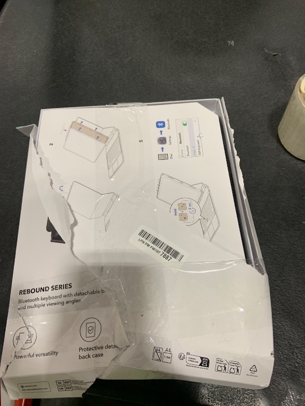 Photo 1 of ESR iPad Pro 13 Inch Case with Keyboard (M5/M4, 2025/2024), iPad Pro 13 Keyboard Case with Easy-Set Magnetic Stand, Portrait/Raised Modes for iPad Pro 13, Removable, Rebound 360 Series, Black