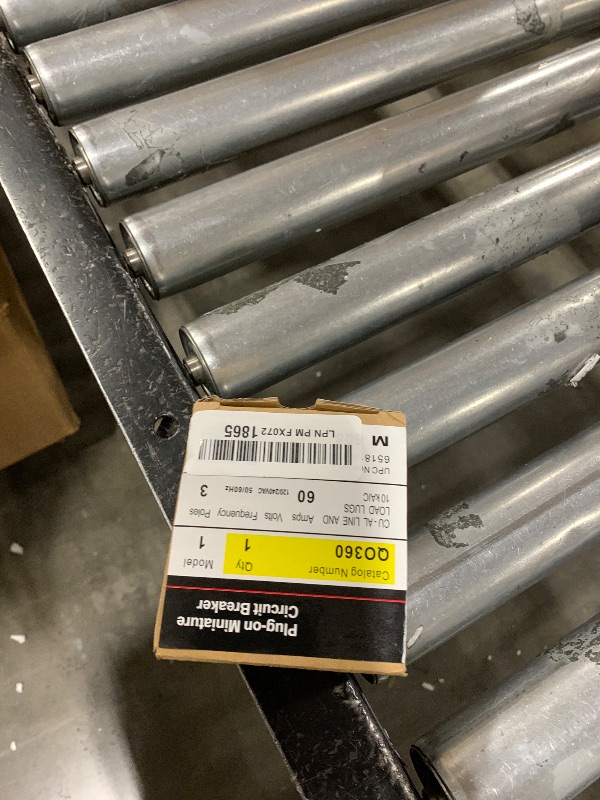 Photo 1 of 3-Pole 60 Amp Circuit Breaker, Replacement for QO360 Breaker, Compatible with QO Load Centers, CSED and NQOD Distribution Panels, Thermal Magnetic Protection, 120/240V