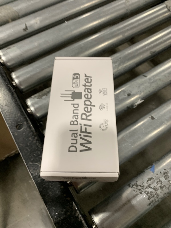 Photo 1 of 1.2Gbps Dual Band WiFi Extender, EasyMesh Compatible, 12880 Sq.Ft Coverage, WiFi Extender Signal Booster Supports 105 Devices with one Ethernet Port