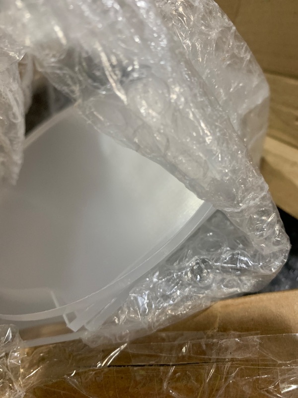 Photo 1 of 24 Sets 3D Night Led Light Base and Clear Blank Acrylic Sheet with Remote Controls and USB Cable, Adjustable 16 Colors DIY Acrylic Lamp Base Set for Room Restaurant Bar Shop Cafe Office (Round)