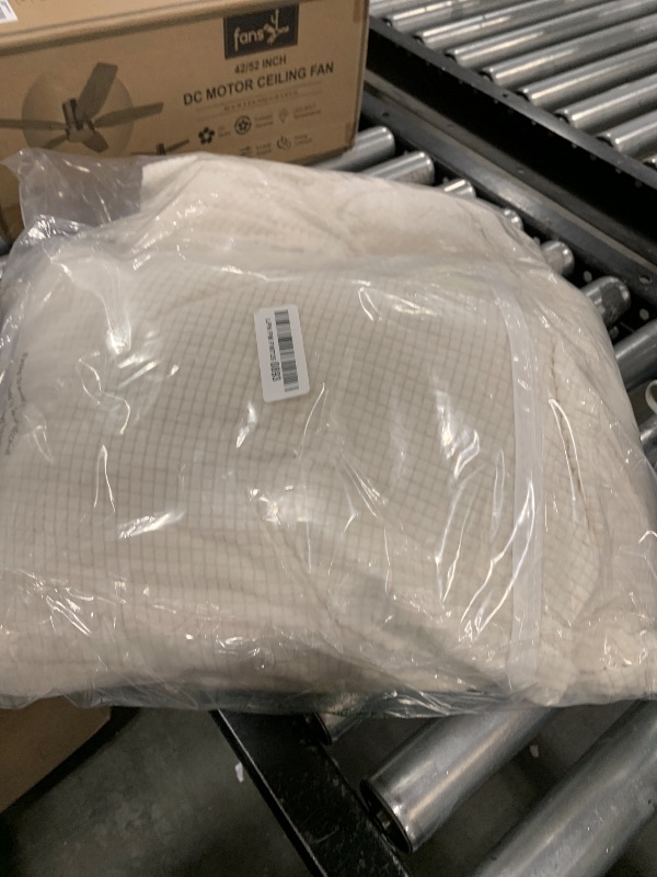 Photo 1 of H.VERSAILTEX 4 Piece Stretch Sofa Covers for 3 Cushion Couch Covers for Living Room Furniture Slipcovers (Base Cover Plus 3 Seat Cushion Covers) Upgraded Thicker Jacquard Fabric (XL Sofa, Ivory)