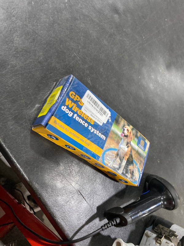 Photo 1 of VERSMELO GPS Wireless Dog Fence, Electric Fence for Dogs, Perimeter Collar Fence System, Radius 33-1999 Yards, IPX7 Waterproof, Beep Vibration Shock Correction, for Pets Over 18 Lbs