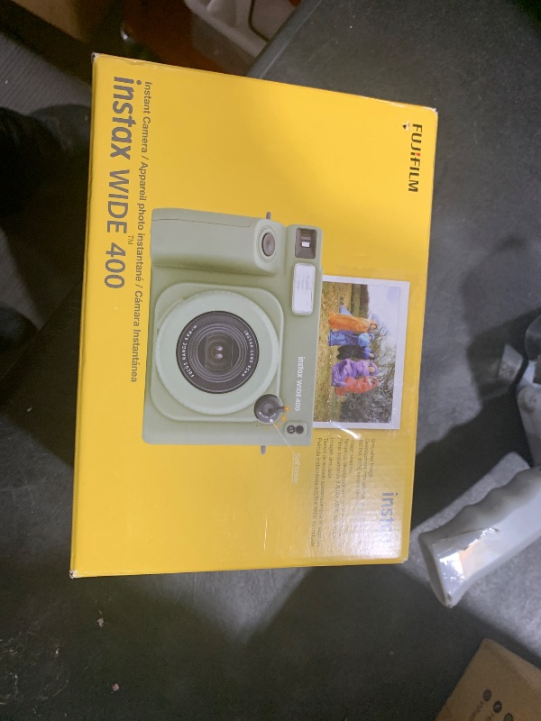 Photo 1 of Fujifilm INSTAX Wide 400 Instant Camera - Sage Green