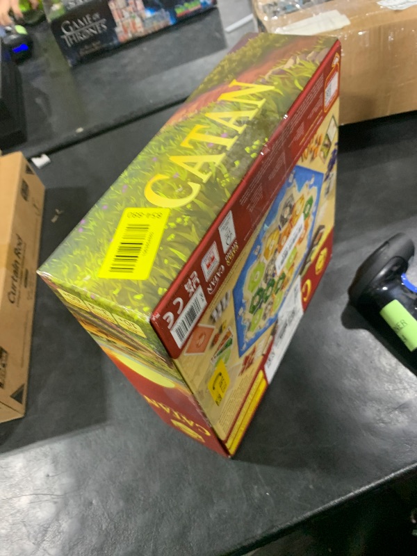 Photo 1 of **USED, INCOMPLETE** CATAN Board Game (6th Edition) Trade, Build & Settle in The Classic Strategy Game for Family, Kids & Adults, Ages 10+, 3-4 Players, 60-90 Min Playtime