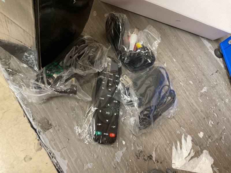 Photo 1 of 17.5" Portable DVD Player with 15.6" Large HD Screen, 6 Hours Rechargeable Battery, Support USB/SD Card/Sync TV and Multiple Disc Formats, High Volume Speaker, Black