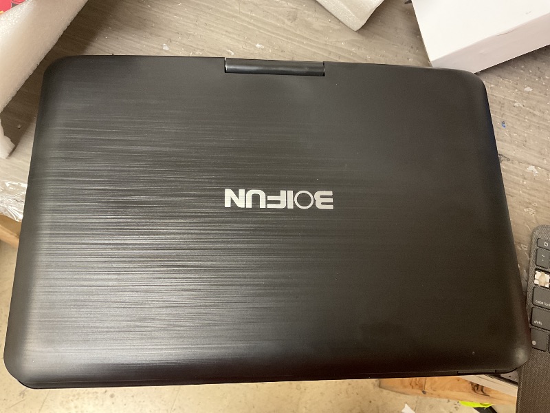 Photo 1 of 17.5" Portable DVD Player with 15.6" Large HD Screen, 6 Hours Rechargeable Battery, Support USB/SD Card/Sync TV and Multiple Disc Formats, High Volume Speaker, Black