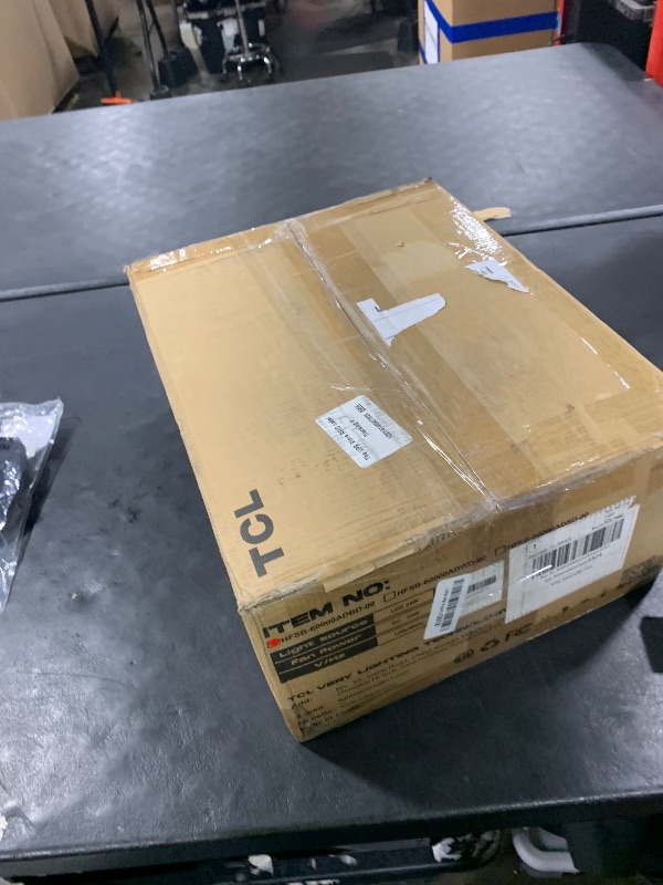 Photo 1 of TCL Ceiling Fans with Lights, 52 Inch Low Profile Ceiling Fan with Light and Remote Control, Flush Mount, DC Reversible Motor, Noiseless, 6 Speeds Ceiling Fan for Bedroom (Black)