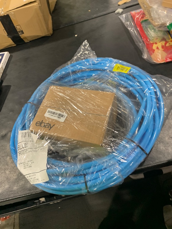 Photo 1 of 1/2?OD Compressed Air Piping System and Shop Air Line Kit with 100ft TPEE Tubing 3/8?ID, 27-Piece Air Push to Connect Kit