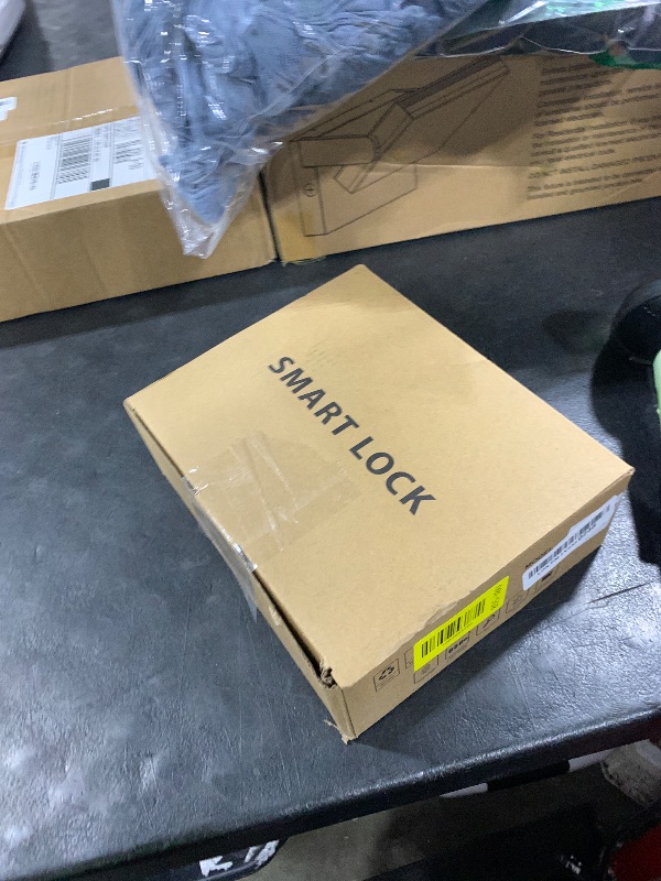 Photo 1 of ?WiFi-Free? 4-in-1 Smart Fingerprint Door Knob Lock(Fingerprint/Code/IC Card/Key), No App Required, Door Locks for Bedrooms & Offices, Biometric Thumbprint Door Knobs with Code & Keypad, Auto Lock