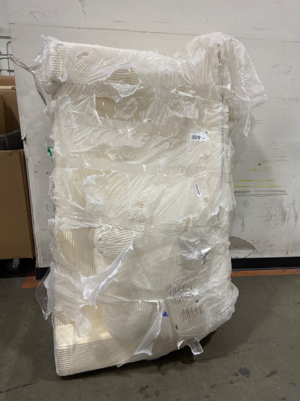 Photo 1 of COMAX Convertible Sofa Bed Queen, Corduroy Folding Floor Couch Pull Out Couch Bed Futon Sleeper with Pillows, Fold Out Boneless Sofa Comfy Lounge Mattress Loveseat for Living Room Bedroom, Beige