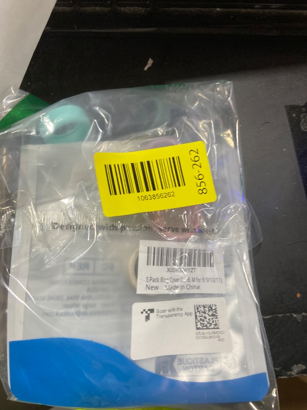 Photo 1 of 10 Pack Ring Cover Compatible with Oura Ring Gen 4/4 Ceramic, Oura Ring Gen 3 Horizon/Heritage, Support Charging with Cover on, Anti-Scratch Elastic Silicone Ring Protector for Men Women Working Out