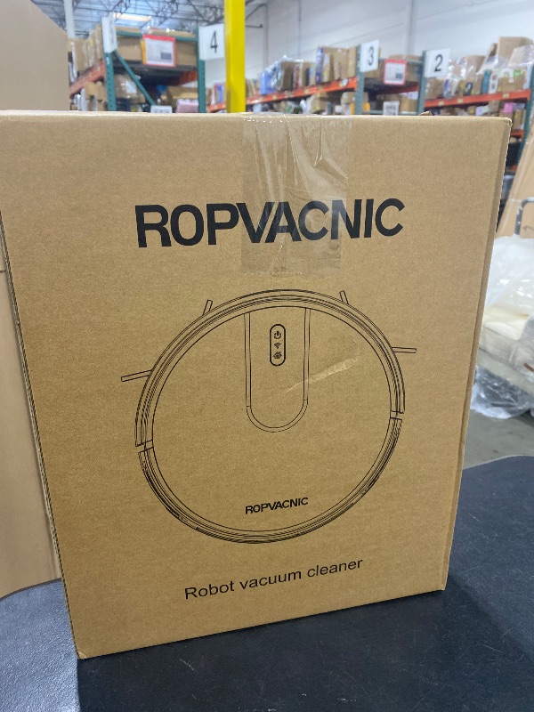 Photo 1 of ROPVACNIC Robot Vacuum Cleaner Robot Vacuum and Mop Combo with 5200Pa Suction, Personalized Cleaning Adjustments, Self-Charging Robotic Vacuum Cleaner, Advanced Obstacle Avoidance