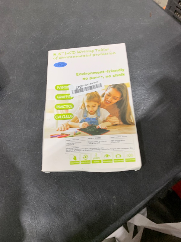 Photo 1 of [2 Pack] Genialba LCD Writing Tablet 8.5-Inch Colorful Doodle Board, Toddler Learning Educational Toys Gifts for 3-8 Years Old Girls and Boys, Electronic Drawing Pad for Kids (Pink&Blue)