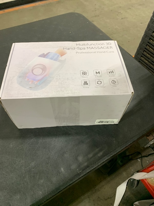 Photo 1 of SKRFORM Hand Massager with Heat and Compression, Hand Massage for Arthritis and Carpal Tunnel Relief, 6 Modes Pressure Point Therapy, Blowing Wrist Massager, Finger & Palm Kneading, Gifts for Mom Dad