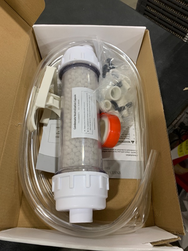Photo 1 of Condensate Neutralizer Kit, Compatible with Rinnai Tankless Water Heater, Replacement for Model 804000074 - Acidic Condensate Neutralizer Prevents Pipe Corrosion & Damage