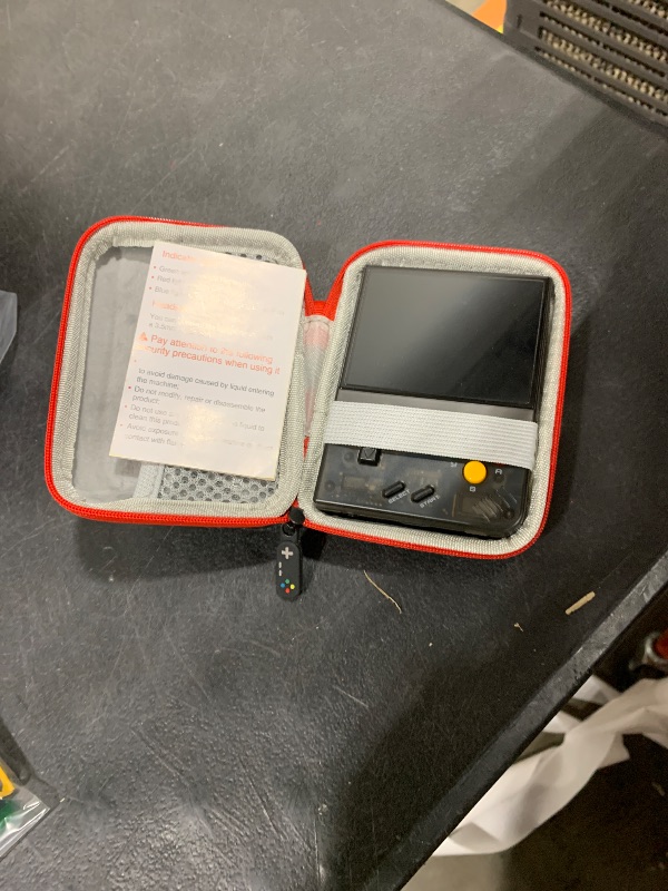 Photo 1 of Miyoo Mini Plus OnionOS Retro Handheld Game Console with 20+ Emulator, 3.5-inch 640*480 Screen 3000mAh, Gift for Men & Women with Portable Case, Gray