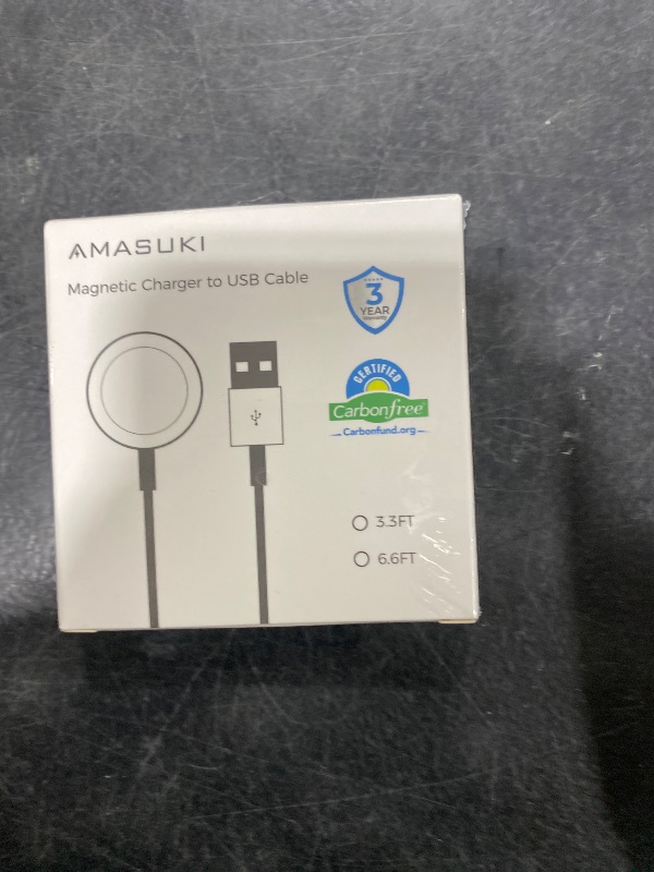 Photo 1 of ???? ???????? for Apple Watch Charger USB Magnetic Fast Charging Cable Portable Wireless Charging Accessories Compatible with iWatch Series 11/10/9/8/7/6/5/4/3/2 Ultra 3/2/SE-3.3FT