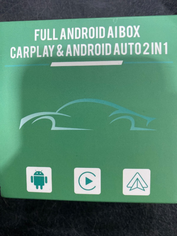 Photo 1 of AI Box Wireless CarPlay & Auto Adapter - Plug & Play, Dual-Band WiFi, Bluetooth 5.4, 4K Video Support, Android 13.0 System, Compatible with Factory CarPlay & Android Auto ?4GB RAM+32GB ROM?