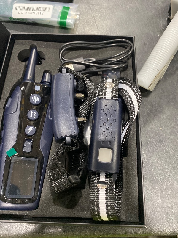 Photo 1 of Dog Shock Collar 2 Dogs(15-150lbs) with Flashing Light for Night Walks,4000FT Dog Training Collar Adjustable Pitch Beep(1-8), Vibration(1-16), Safe Shock(1-99), and Keypad Lock