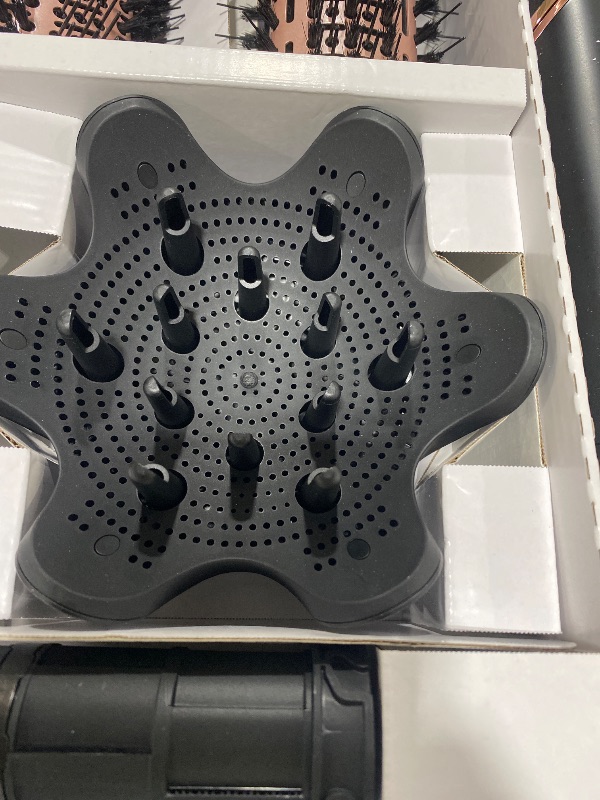 Photo 1 of Shark Hair Dryer | FlexStyle Hair Styling System | Portable & Powerful Blow Dryer Brush | Hair Curler & Volumizer | 6 Styling Tools Included | Best for All Hair Types | Black | HD440BK