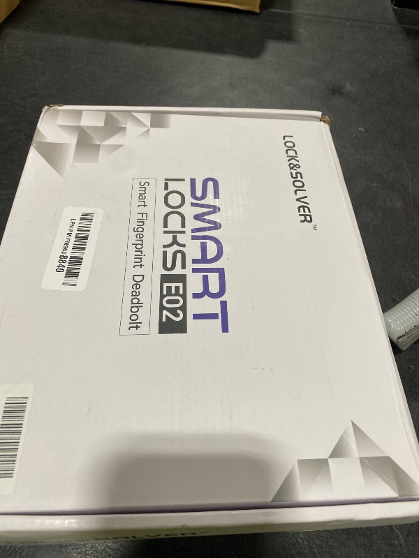 Photo 1 of LOCK&SOLVER Keypad Door Lock with Handle, Smart Locks for Front Door, Keyless Entry Doorlock, Deadbolt Lock with Handle Set, App Remote Control, Easy Install with Video Guide, Rust-Resistant Zinc