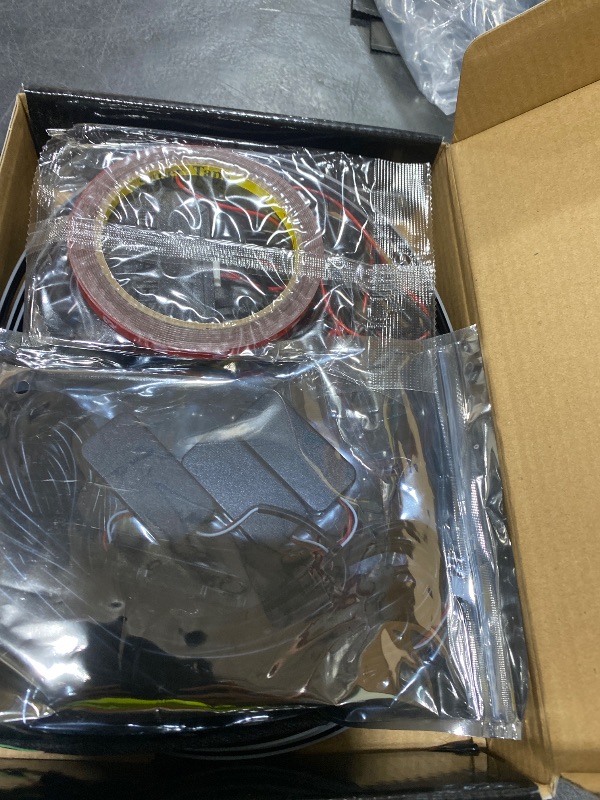 Photo 1 of Dreamcolor Acrylic Interior Car LED Strip Light with Wireless APP, RGB 10 in 1 with 175 inches 593 LEDs Fiber Optic Ambient Lighting Kits, 16 Million Colors Sound Active Function Car Neon Lights