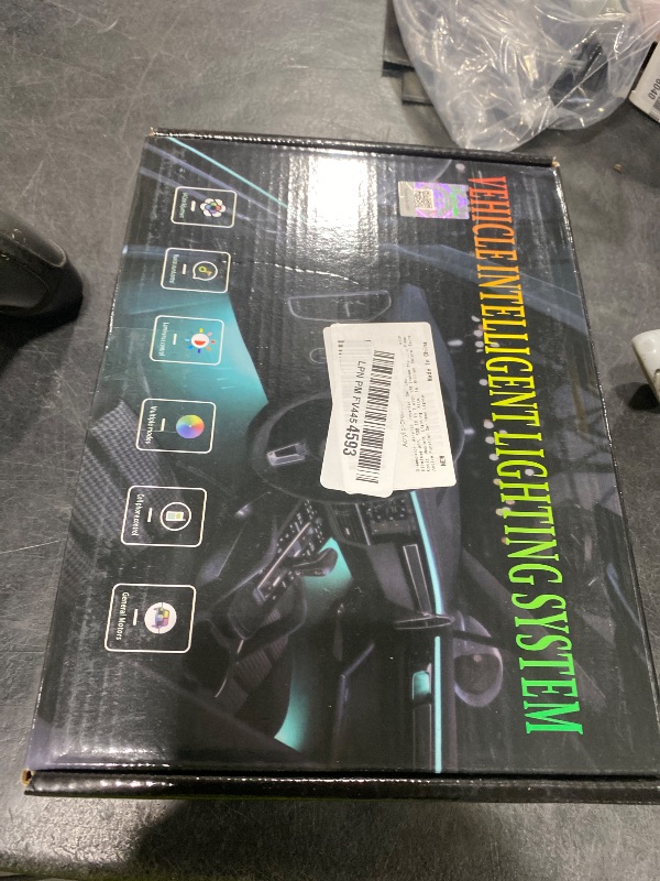 Photo 1 of Dreamcolor Acrylic Interior Car LED Strip Light with Wireless APP, RGB 10 in 1 with 175 inches 593 LEDs Fiber Optic Ambient Lighting Kits, 16 Million Colors Sound Active Function Car Neon Lights