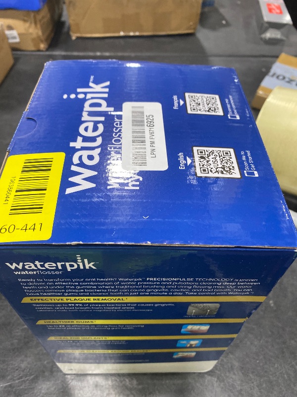 Photo 1 of Waterpik Aquarius Water Flosser For Teeth Cleaning, Gums, Braces, Dental Care, Electric Power With 10 Settings, 7 Tips For Multiple Users And Needs, ADA Accepted, Black WP-662, Packaging May Vary