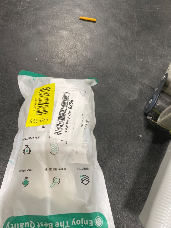 Photo 1 of [Secure Lock] for SHOKZ OpenFit 2 Case, TUDIOW Clear TPU Shockproof Protective Case Cover for New SHOKZ OpenFit 2 Headphones Accessories with Cleaning Kit & Keychain (Clear)