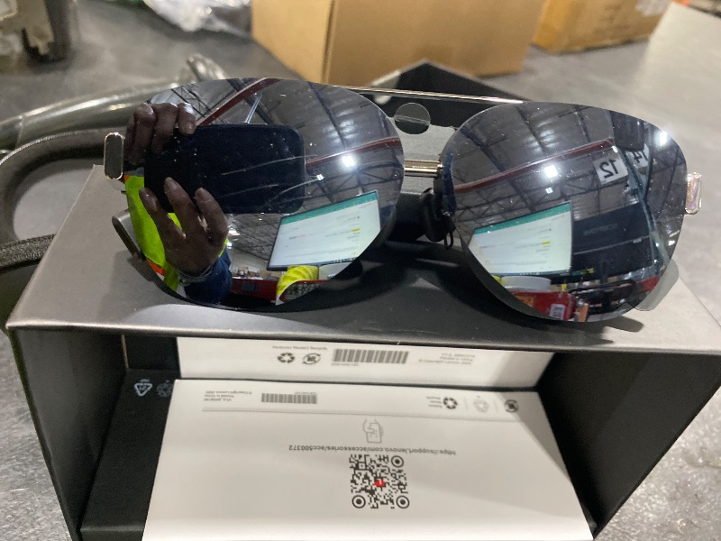 Photo 1 of Lenovo Legion Glasses Gen 2 - Micro-OLED Personal Wearable Monitor for Gaming & Movies, FHD 120Hz Plug-and-Play Display for Lenovo Legion Go & USB-C Devices, High-Fidelity Audio & Privacy