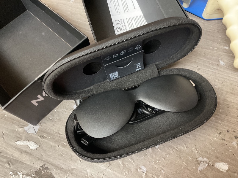 Photo 1 of Lenovo Legion Glasses Gen 2 - Micro-OLED Personal Wearable Monitor for Gaming & Movies, FHD 120Hz Plug-and-Play Display for Lenovo Legion Go & USB-C Devices, High-Fidelity Audio & Privacy