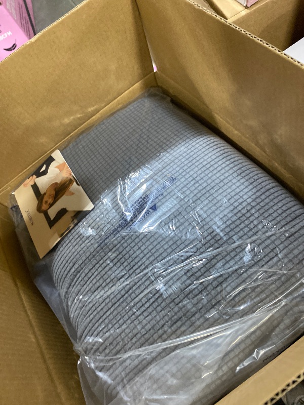 Photo 1 of CHUN YI 7 Piece Couch Covers Sofa Covers Washable, Stretch Sofa Slipcover for 3 Cushion Couch with Seperate Backrest and Cushion Covers, Anti Slip Furniture Protector for Dogs Pets (Large, Light Grey)