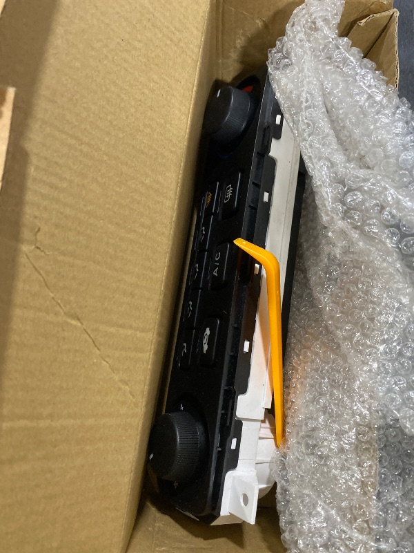 Photo 1 of A/C Heater Climate Control Module Panel Compatible with 2001 2002 Honda Accord Air Conditioning Control Switch Replace #79600-S84-A21ZA
