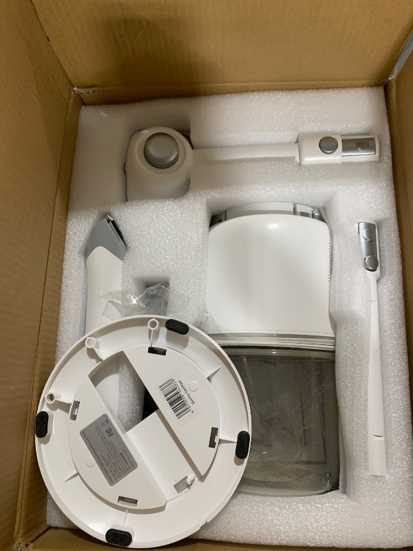 Photo 1 of Simple Way Dog Vacuum Grooming Kit for Shedding: Professional Hair Clippers Pet Groomer - Strong Suction Cleaner Deshedding Tool Fur Brush Attachment Trimmer for Home Cat (Pale White)