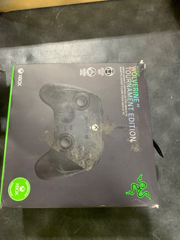 Photo 1 of Razer Wolverine V3 Tournament Edition Wired Gaming Controller: Licensed for Xbox Series X|S, Xbox One, Windows PC - 6 Remappable Buttons - Fast Triggers - USB-C Cable - Wired Tournament Mode - Black (Renewed)