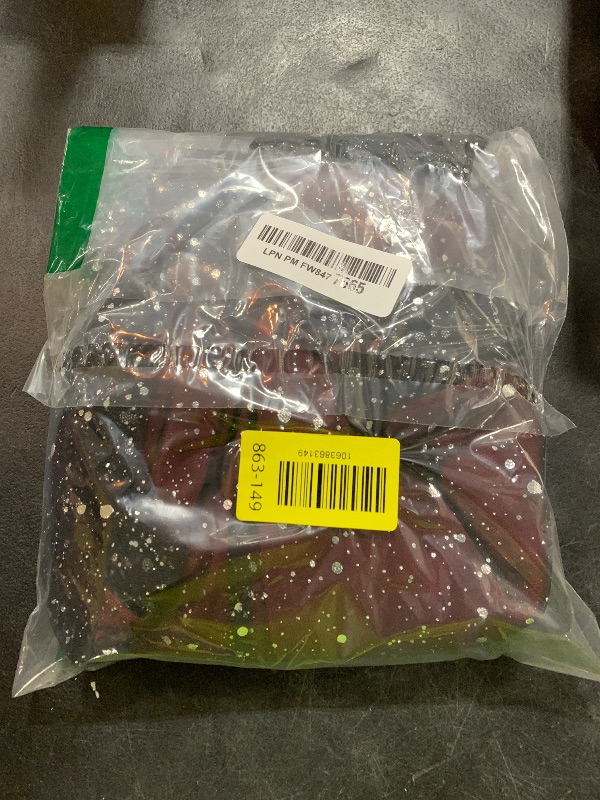 Photo 1 of Floerns Women's Lantern Long Sleeve Mesh V Neck Cocktail Party Short Dress Burgundy M