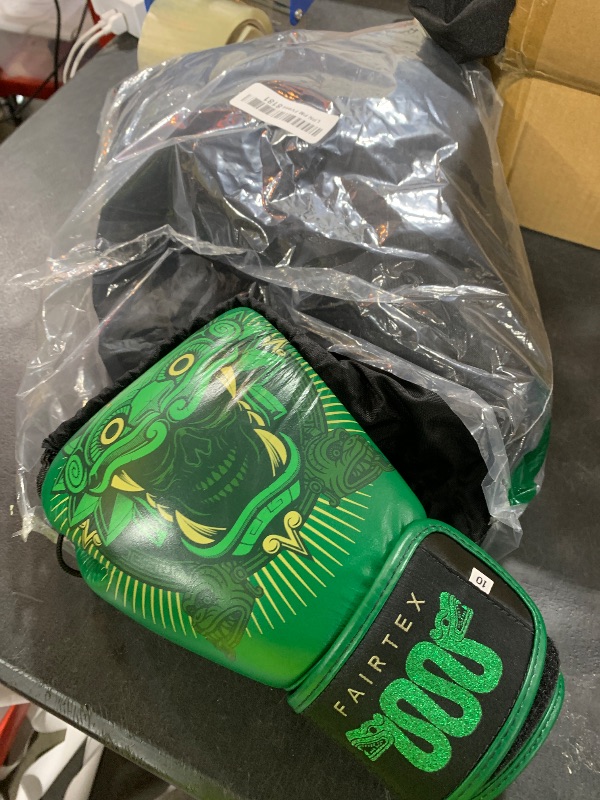 Photo 1 of Fairtex Resurrection Premium Muay Thai Boxing Gloves - Limited Edition Design | Collaboration with Tom Atencio | Stylish & Durable | Syntek Leather | Handcrafted | MMA Kickboxing Gloves (16oz)