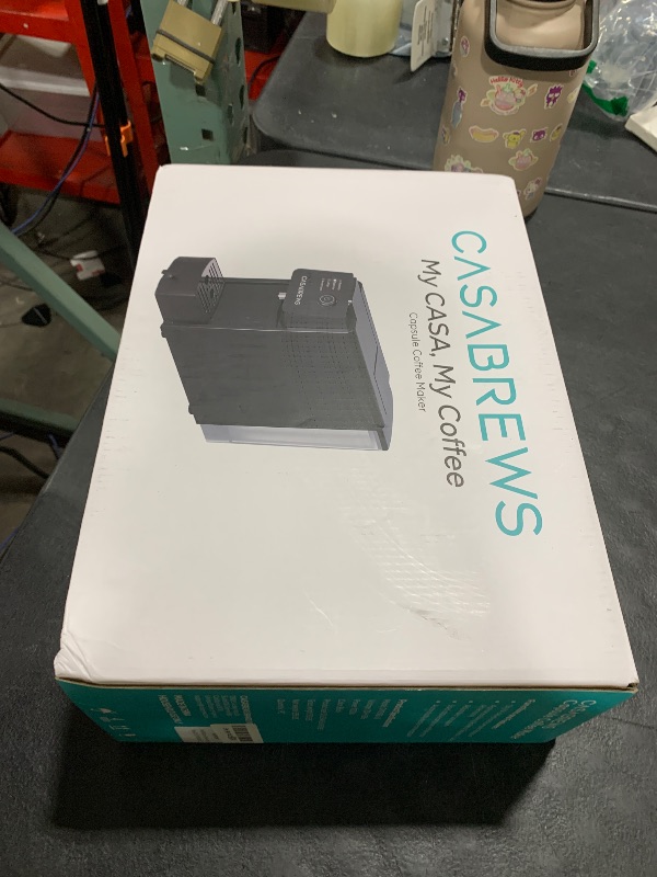 Photo 1 of CASABREWS CM7036E Espresso Machine for Nespresso Original Pods, 20 Bar Compact Capsule Coffee Machine with 21 oz Removable Water Tank and 4 Brewing Modes, Mini Espresso Maker for Home or Office, Black