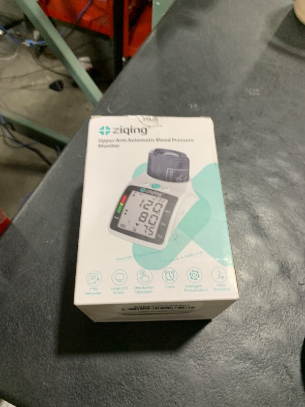 Photo 1 of Blood Pressure Monitors, Double love Blood Pressure Machine Bp Cuff Automatic Upper Arm with 9”-17.3 inches Adjustable Automatic High Blood Pressure Cuff for Home Use 2 x 99 Sets Memory