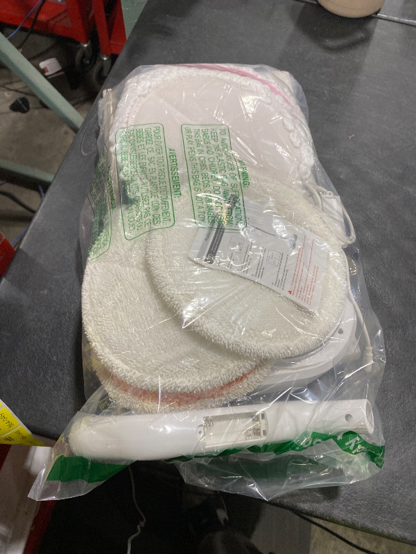 Photo 1 of Adjustable Cordless Electric Spin Mop with self-propelled water sprayer/8000mAh Battery/LED Headlight,self-propelled design with 6 Washable mop Pads for Hardwood, Tile Floors, Quiet Cleaning/Waxing