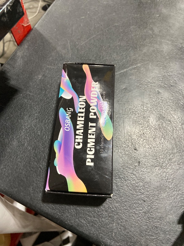 Photo 1 of 10 Colors Chameleon Mica Powder Color Shift Pigment Powder for Epoxy Resin Painting Soap Making Bath Bombs Candle Making Slime(0.1oz/jar)