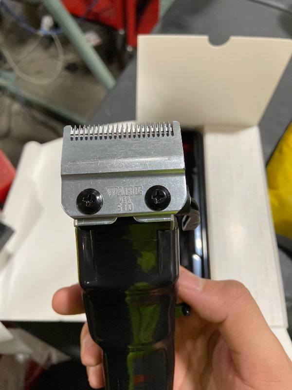 Photo 1 of Wahl Professional 5 Star Cordless Magic Clip Clipper, Cordless Operation, Stagger-Tooth Blade, 100 Minute Runtime, Midnight Blue