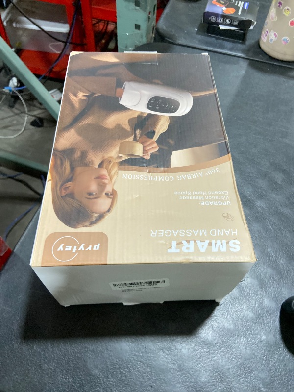 Photo 1 of pryfey Hand Massage with 2 Vibration 6 Modes 6 Intensities